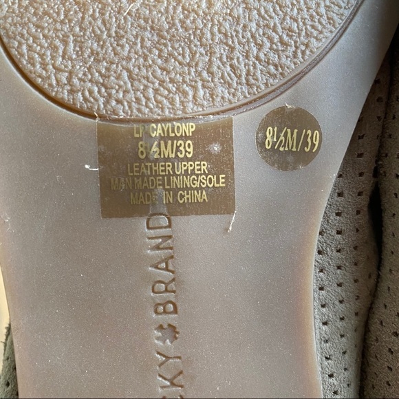 Lucky Brand CaylonP perforated loafer 8.5 NEW - Picture 8 of 8